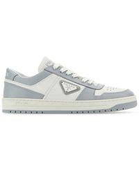 prada downtown sneakers grey|prada sneakers for men dhgate.